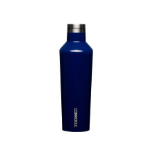 Corkcicle Classic Canteen Isolierbecher, Midnight Navy, 473 ml Wiederverwendbare Wasserflasche halt Getranke 25 Stunden kalt und 12 Stunden hei