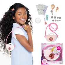 Sac main Disney Princess Style Collection pour filles, mini sac main en vinyle souple avec plus de 5 accessoires pour filles de 3 ans et plus