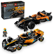 LEGO Technic & Speed Champions McLaren Racing Pack Set di giocattoli da costruzione - Auto da corsa giocattolo per bambini e bambine dai 9 anni i