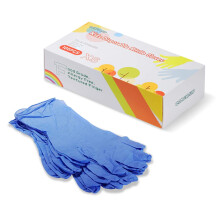 zomchain nitril handschoenen Kinderhandschoenen Nitril wegwerphandschoenen voor 4-10 jaar - Latexvrij Poedervrij - voor kinderen Festivalvoorbereidin