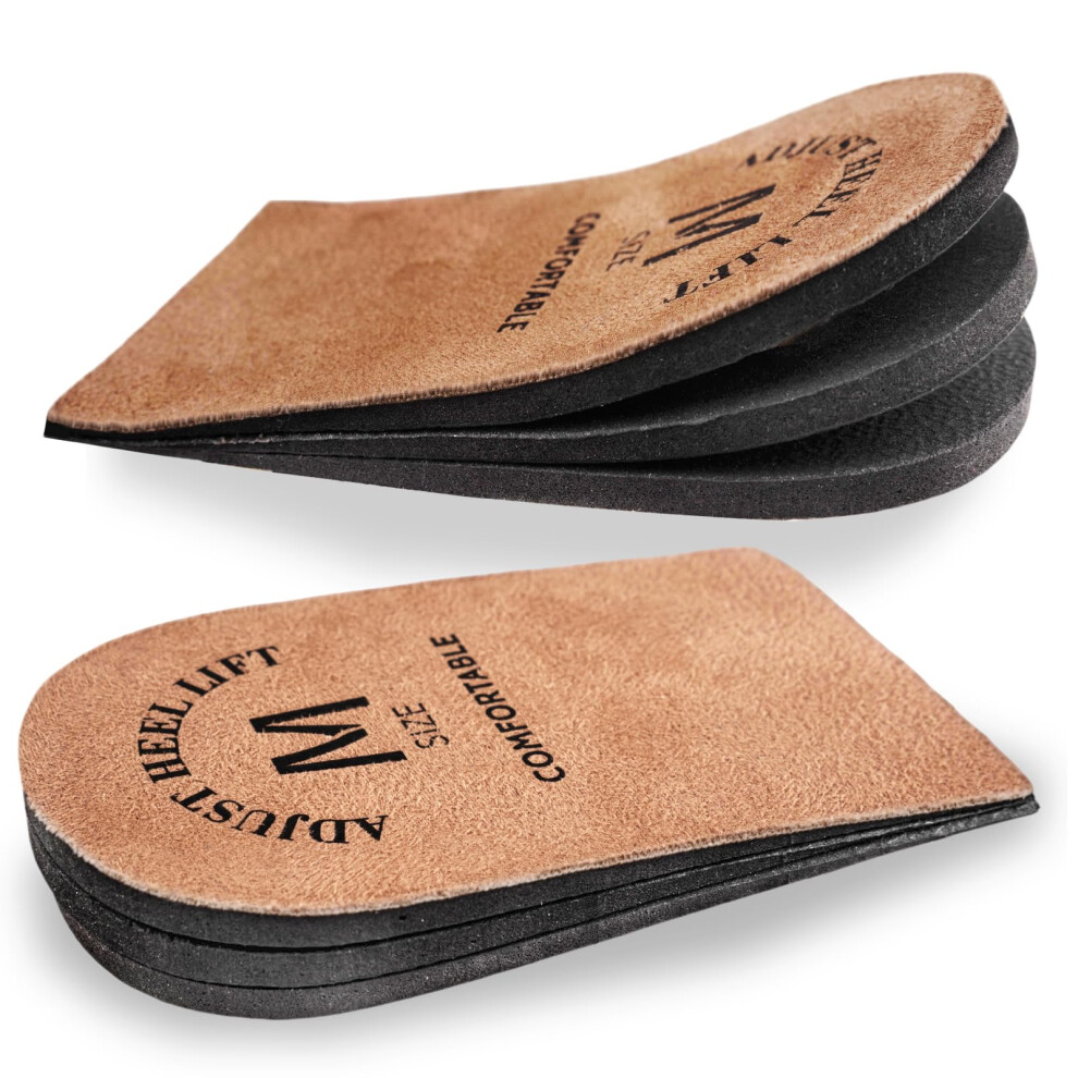 Sollevatore Per Tallone Da Donna, Scarpe Da Donna, Cuscinetti Per Tallone E Inserti Per Alleviare Il Dolore Al Tallone, Sollevatore Regolabile Del Tallone, Confezione Da 2 (M)-image