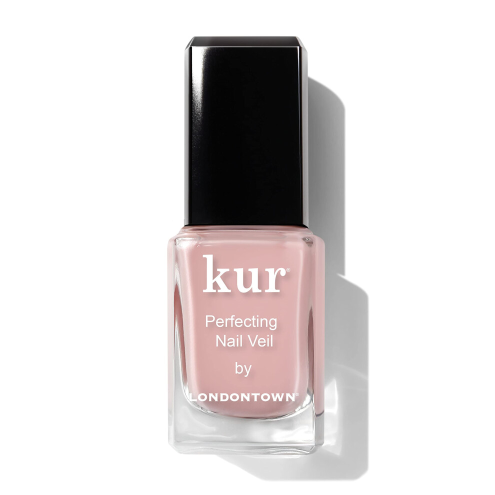 Londontown Nail Veil #4 Enhancing Nail Care Color And Formula Dusty Rose Tint 0.4 Fl. Oz.