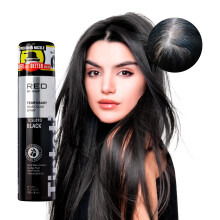 Kiss Root Cover Up Grijze Concealer Spray Tintation Tijdelijke Haarkleur Spray 6 oz. (Zwart)