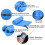 Rainleaf Microfiber Towel Blue 40 X 72 Inches 4
