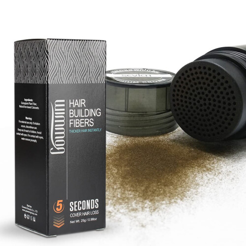 gowwim Ινες Μαλλιών για Αραίωση Μαλλιών 25g, 100% Αόρατες, Κάλυψη Αραιών Περιοχών