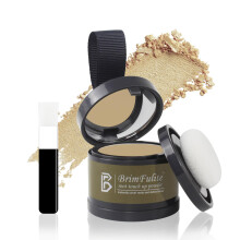 BRIMFULITE Haaransatz-Puder, schnelle Abdeckung für graue Haare, wind- und schweißfest für Frauen und Männer