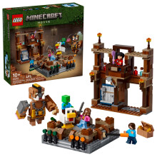 Lego Minecraft Woodland Mansion Fighting Ring - Building Toy for Kids Age 10+ - Inkluderar Steve Garrett & Henry Minecraft -figurer plus en kyckl