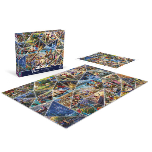 Ceaco - Thomas Kinkade - Collage Disney - Puzzle 2000 pi   ces 2