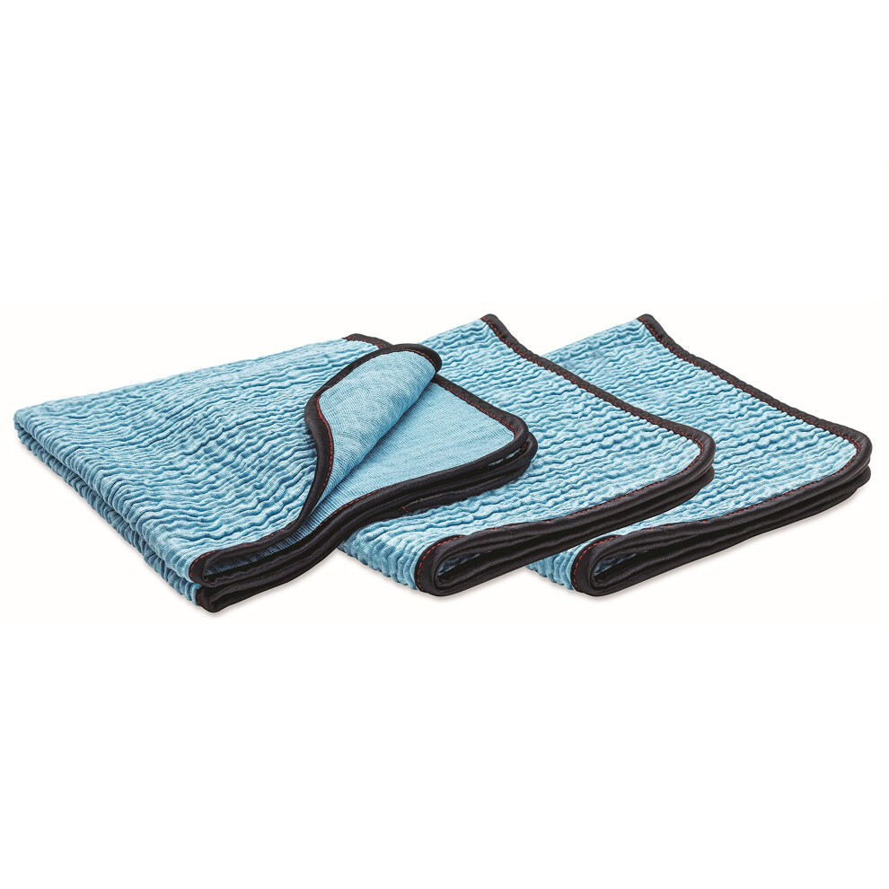 Griot's Garage 55583 PFM Crinkle Glass Towels (Set of 3)