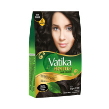 Dabur Vatika Tintura per capelli all'henn - Tintura per capelli all'henn Tinta per capelli all'henn e balsamo Henn senza ammoniaca per capell