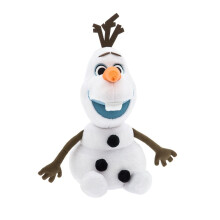 Oficjalny sklep Disneya Srednia miekka zabawka Olaf dla dzieci Przytulna postac z rozmyta tekstura i haftowanymi detalami Pluszowy Disney z satynowym