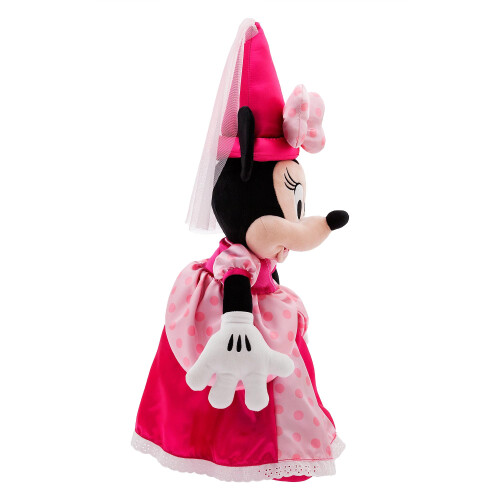 Disney Coleo oficial de princesas da Disney Store: pelcia Minnie Mouse mdia de 23 polegadas ? brinquedo macio e autntico para fs e crianas 1