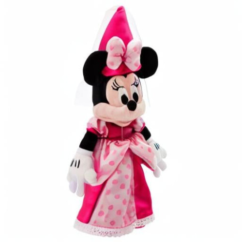 Disney Coleo oficial de princesas da Disney Store: pelcia Minnie Mouse mdia de 23 polegadas ? brinquedo macio e autntico para fs e crianas 2