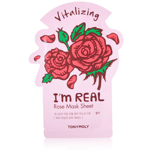 TONYMOLY I'm Real Rose Hydrating Mask Sheet Pack om 1