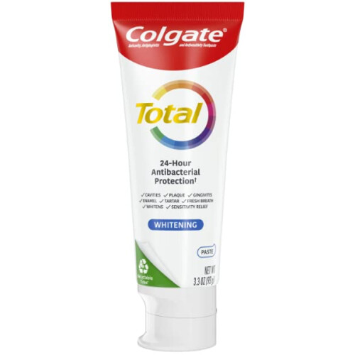 Colgate Colgate Total Teeth Whitening Toothpaste, 3.3 oz (93g) - 1 Count 1