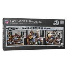 YouTheFan NFL Las Vegas Raiders jtknap a kutyahzban 1000 db-os puzzle