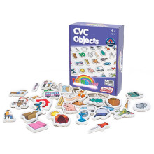 Junior Learning Rainbow CVC Objekter Magnetisk skum sæt 40 ??stykker i alderen 4-5 fonetik pre k-k