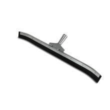 Unger Professional AquaDozer 24 gebogener Bodenwischer mit glatter Oberflche  Bodenschrubber, Bodenwischer fr Betonbden und Asphaltwischer, Besen
