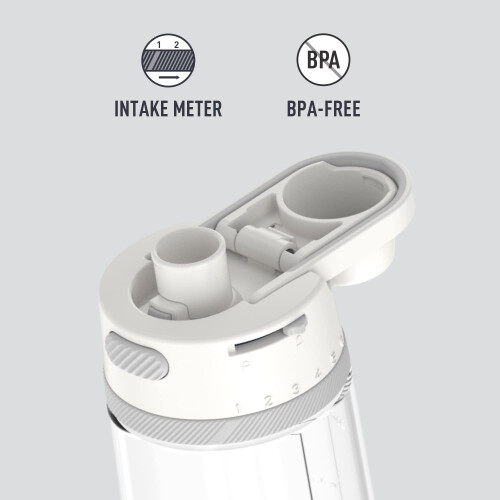 Thermos Thermos Alta Series Hydration Bottle With Spout 24 Ounce Sleet White 1