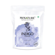 Natural Indigo Powder - 114g (4 uncje) -Indigofera Tinctoria Rajasthani Indigo Powder do farbowania wlosw Naturalna koloryzacja wlosw od mi nature