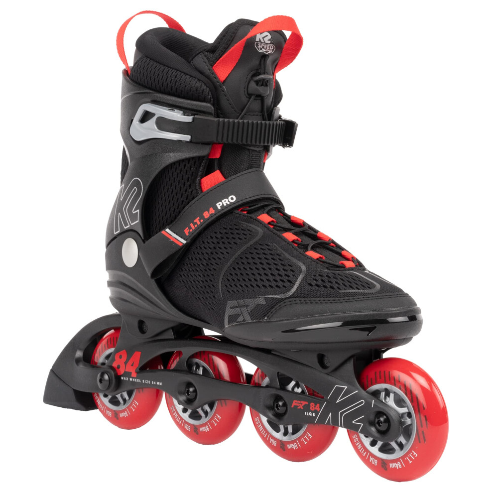 Photos - Roller Skates K2 Skate F.I.T. 84 Pro 11 BlackRed 30G0515 