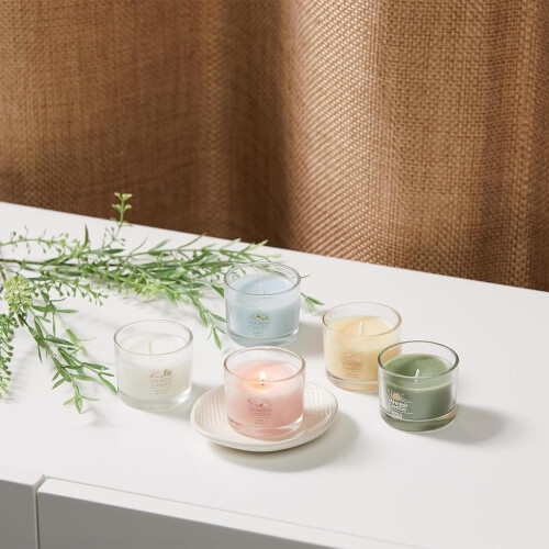 Yankee Candle Yankee Candle Mini Κερί Βανίλια Cupcake, Φυσικό Σογιέλαιο, 1.3 OZ Γυάλινο Βάζο 2