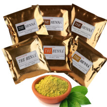 Pr rodn bylinn farba na vlasy Henna 100 g pre hust a zdrav vlasy (hned ) 95 g (balenie po 1 ks)
