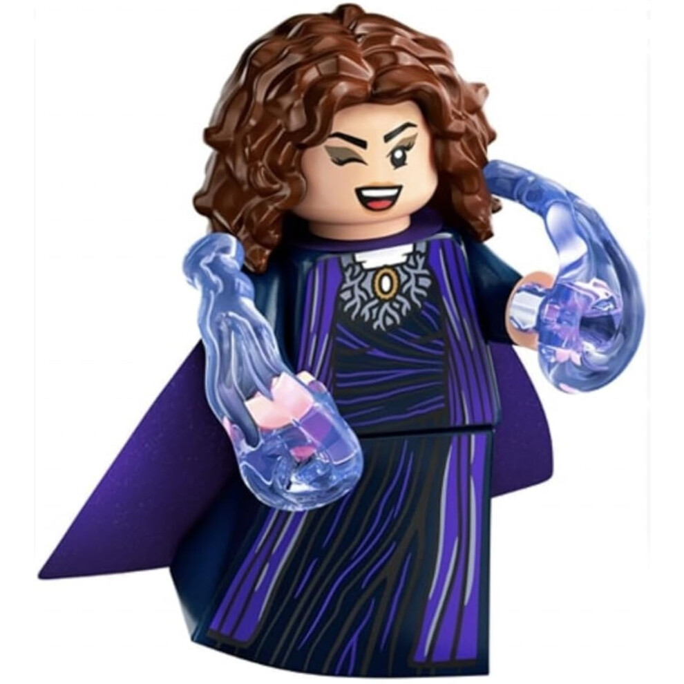 Lego Marvel Series 2 Minifigure: Agatha Harkness With Maleficent Cape - Superheroes 71039 Purple