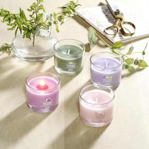 Yankee Candle Yankee Candle Signature Mini Κερί, Άρωμα Λεμόνι-Λεβάντα, Φυσικό Κερί Σόγιας 1.3 OZ 2