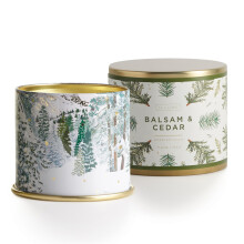 ILLUME Noble Holiday Collection Balsam & Zeder Duftkerze in Dose, 325 ml