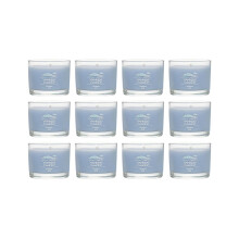 Yankee Candle Signature Votive Mini Kaars, Ocean Air Geur, Natuurlijke Sojawas, 1.3 OZ Glas (12 Stuks)