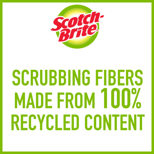 3M Esponjas Scotch-Brite ocelo Everyday Sassy Scrub: pacote com 4 (multicolorido) / pacote com 4 1