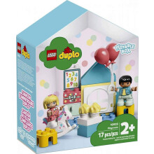 LEGO DUPLO Stadsspeelkamer 10925 Fantasiespeelset voor kinderen, ontwikkelingsspeelgoed voor peuters, geweldige eerste set (16 stuks)