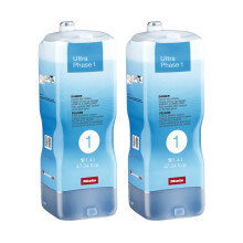 Miele UltraPhase 1 2-Component Detergent for Whites and Colors Aqua Fragrance - 2 Pack