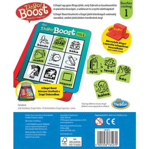 ThinkFun ThinkFun Zingo! Booster Pack #1 - Spannende uitbreiding voor Zingo! Spel 2