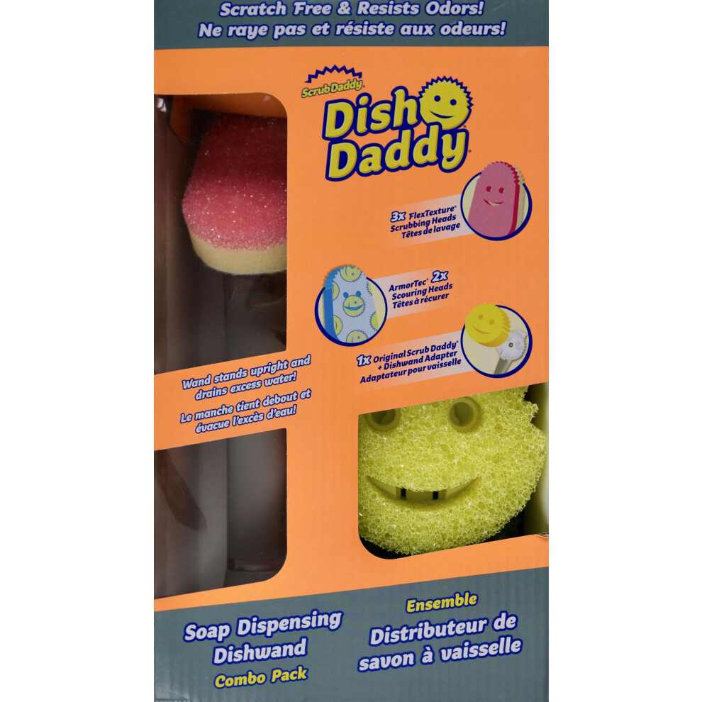 Scrub Daddy Dish Daddy Seifenspender Sp Lschwamm Kombipackung-image