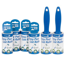 Household Essentials 79120-1 Cedar Fresh 2er Pack Fusselrollen | Entfernt Tierhaare und Staub | Inklusive zwei Rollen mit 4 Nachfüllungen