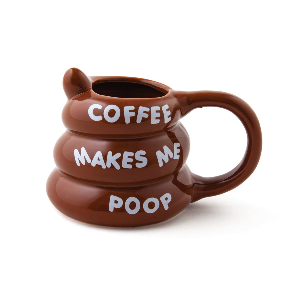 Bigmouth Inc Funny Tasses - Tasse De Caf Avec Des Paroles Dr Les - Le Caf Me Fait Caca Tasses Pour Femmes Hommes - Cadeaux Pour Adultes Cool --image