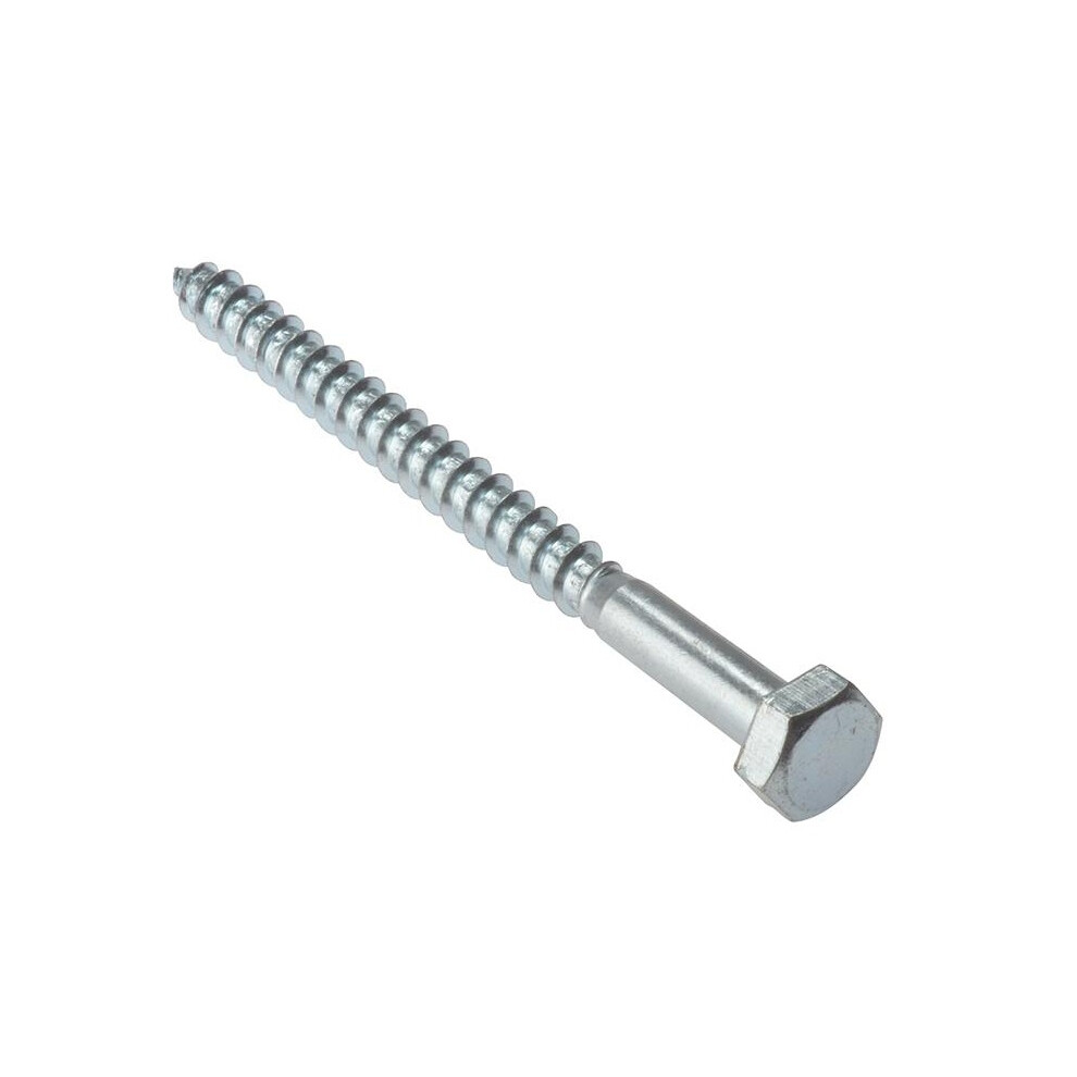 Forgefix Coach Screws, Hex Head, Zp