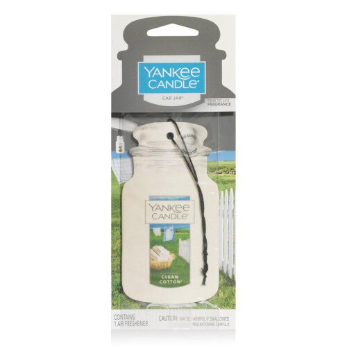 Yankee Candle Yankee Candle Papier-Autoglas Clean Cotton (6er-Pack) 1