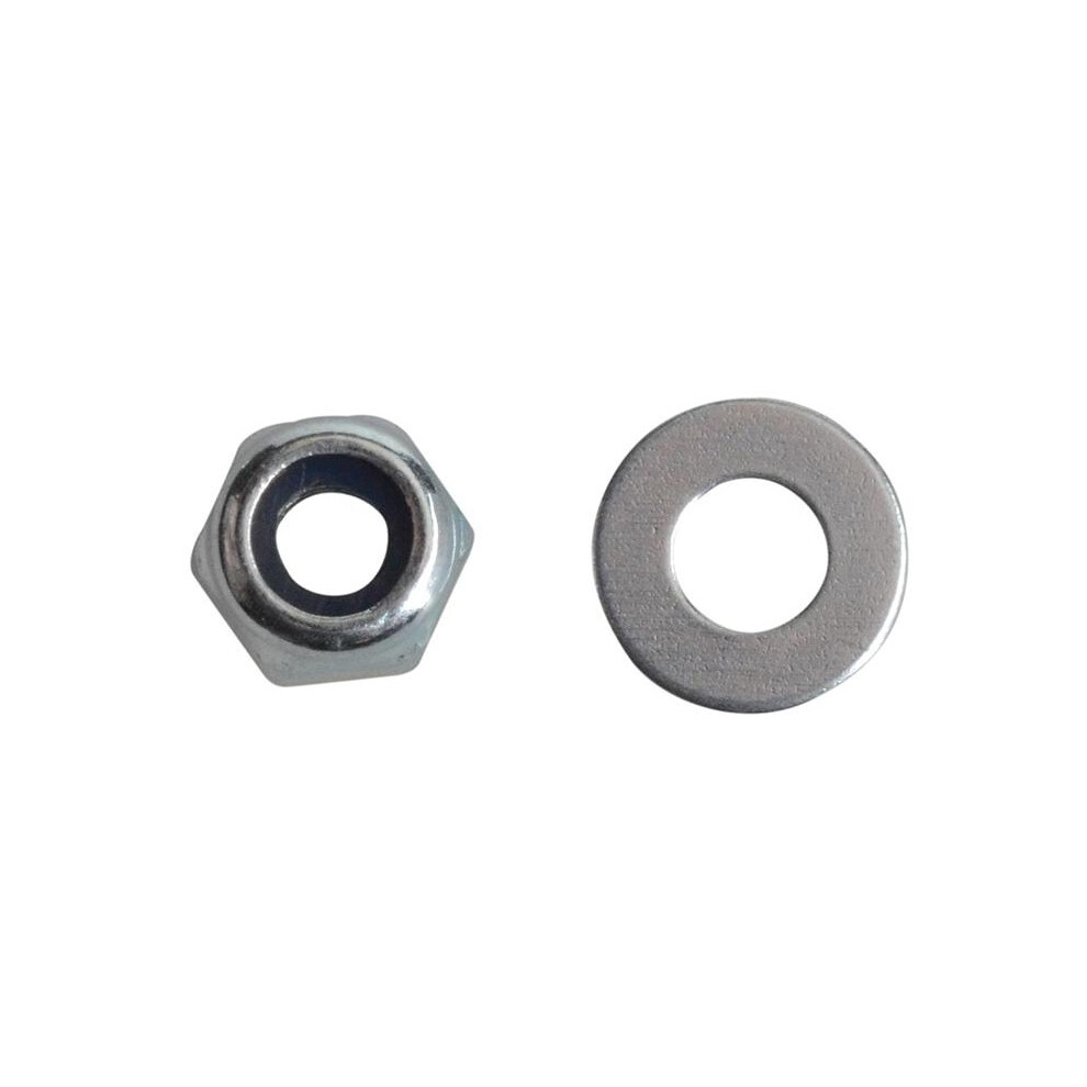 Forgefix Hexagonal Nuts With Nylon Inserts, Zp