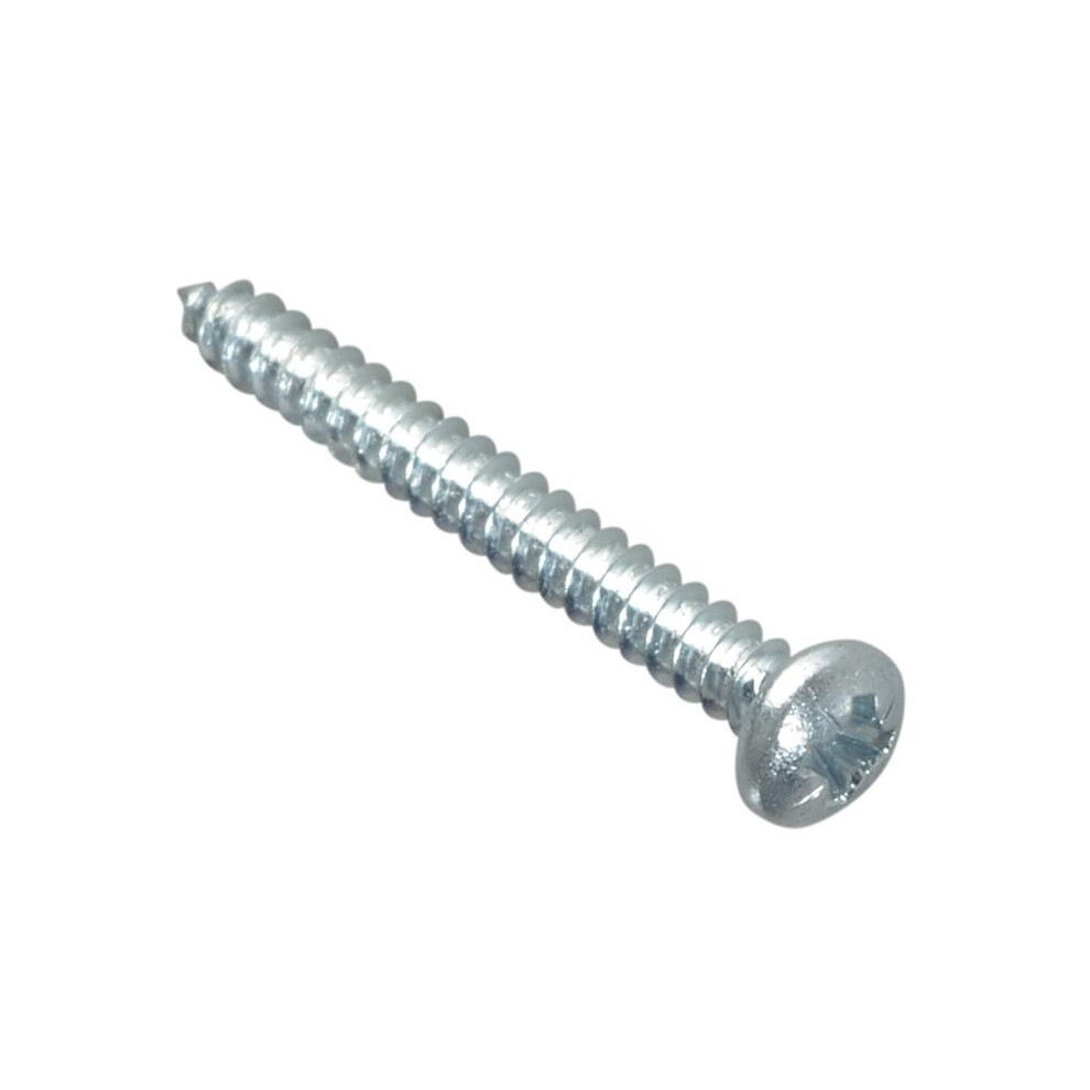 New Forgefix Self-Tapping Screw, Pozi Compatible Pan Head, Zp, Forgepack