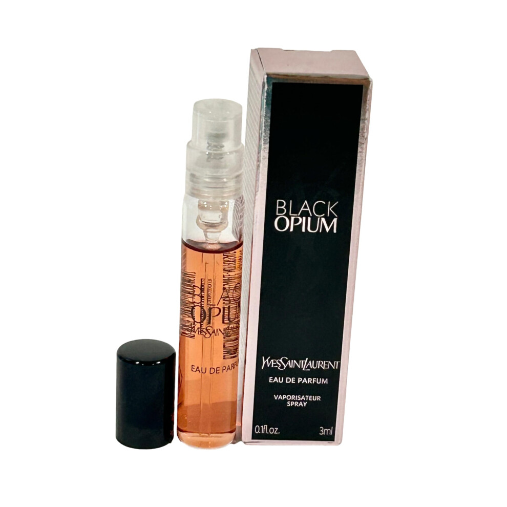 YVES SAINT LAURENT Sample Perfume YSL Sample Perfume Black Opium EDP Mini Women Small Travel 3 ml / 0.1 oz