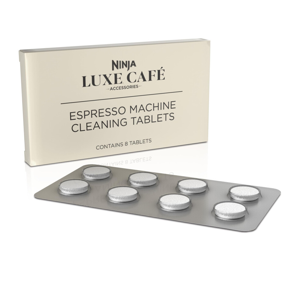 Ninja Luxe Caf? Espresso Machine Cleaning Tablets 8-Pack  Espresso & Coffee Machine Cleaner  XSKCLNTBL8PK