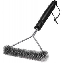Barbecue Cleaning Brush - Stainless Steel Bristles for Quick & Efficient Cleaning of All Grills (30cm)