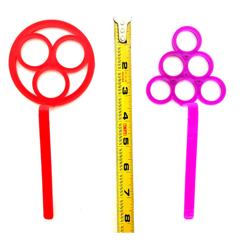 Bubble Wands Stor boble Wand Sortment 8 """" Inches (1 Set) 2