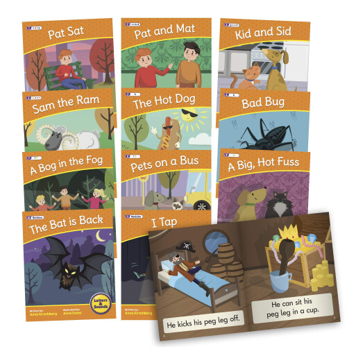 Junior Learning Lettere e Suoni Fase 2 Set 2 Fiction Multicolore