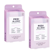 VOESH Pedi in a Box Ultimate 6 Step Sage Fullness Spa Pedicure DIY Pedi Home Pedicure Kit Pedi in a Box Pedicure Voetverzorging Pedi-producten Spa Ca
