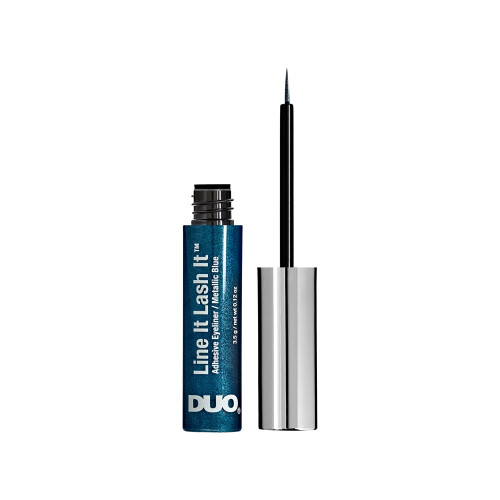 DUO Line it Lash it Metallic Blue 1