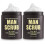 Body Prescriptions Scrub για Άνδρες-2 Pack Εξαιρετικό Scrub με Ξύλο Κεδρό, 21 oz Κάθε 1